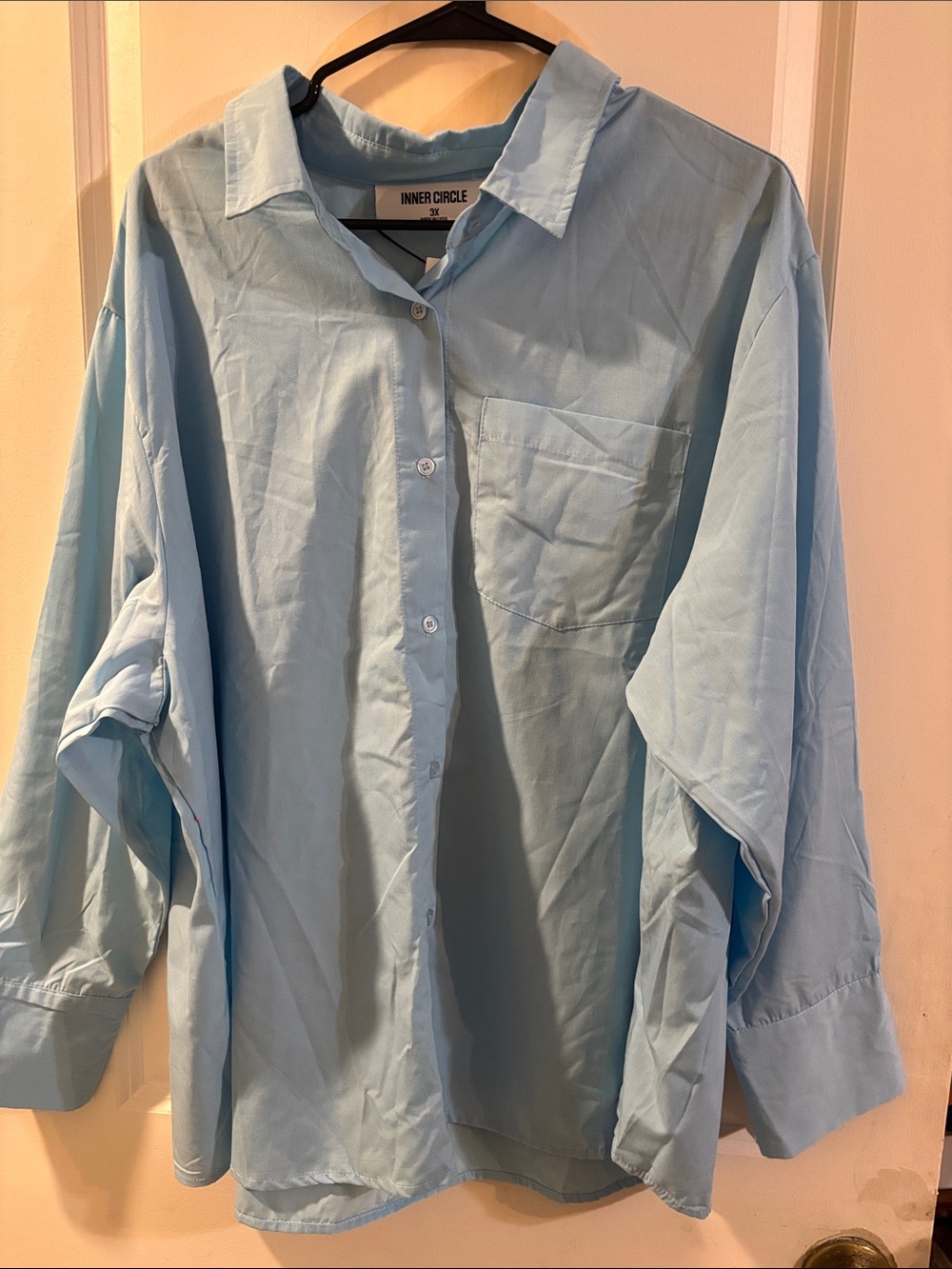 Light Blue Women's Camisole-Style Top